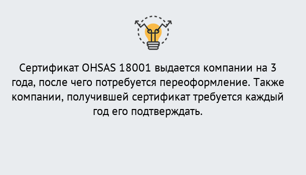 Сертификат OHSAS 18001